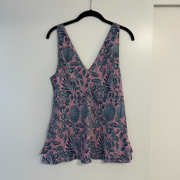 J. Crew X Abigail Borg Silk tank top, Size 10 - Picture 3 of 5